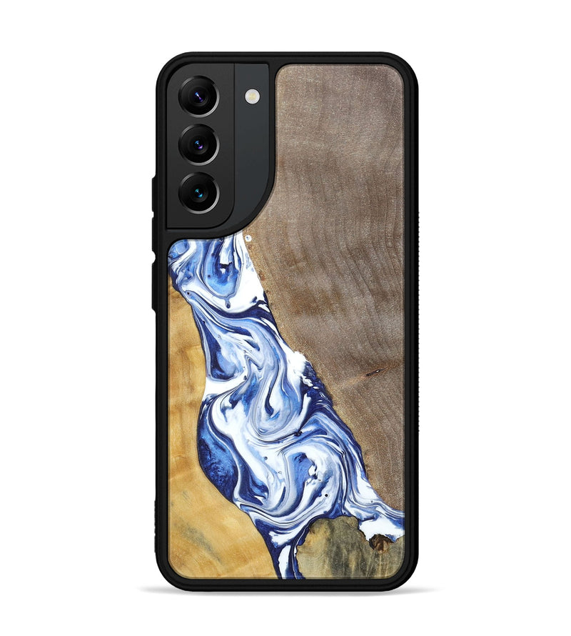 Galaxy S22 Plus Wood+Resin Phone Case - Reed (Mosaic, 695623)