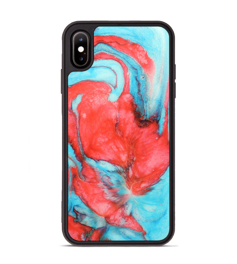 iPhone Xs Max Wood+Resin Phone Case - Harry (Watercolor, 695689)