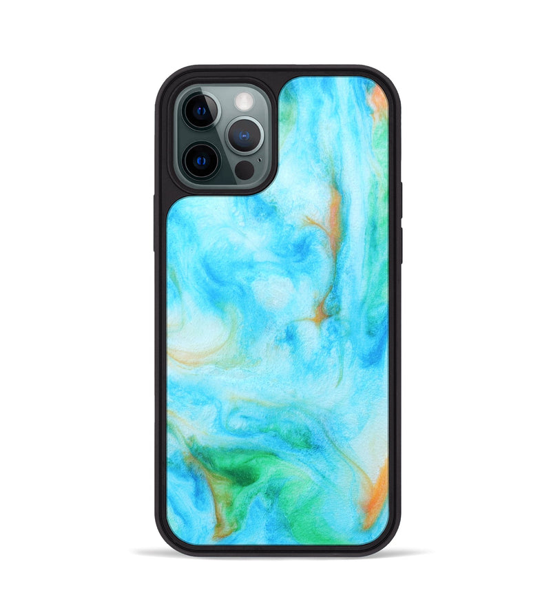 iPhone 12 Pro ResinArt Phone Case - Ann (Watercolor, 695692)