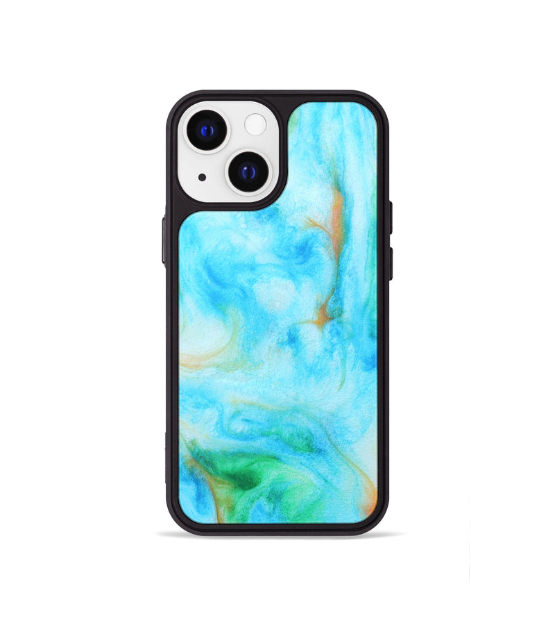 iPhone 13 mini ResinArt Phone Case - Ann (Watercolor, 695692)
