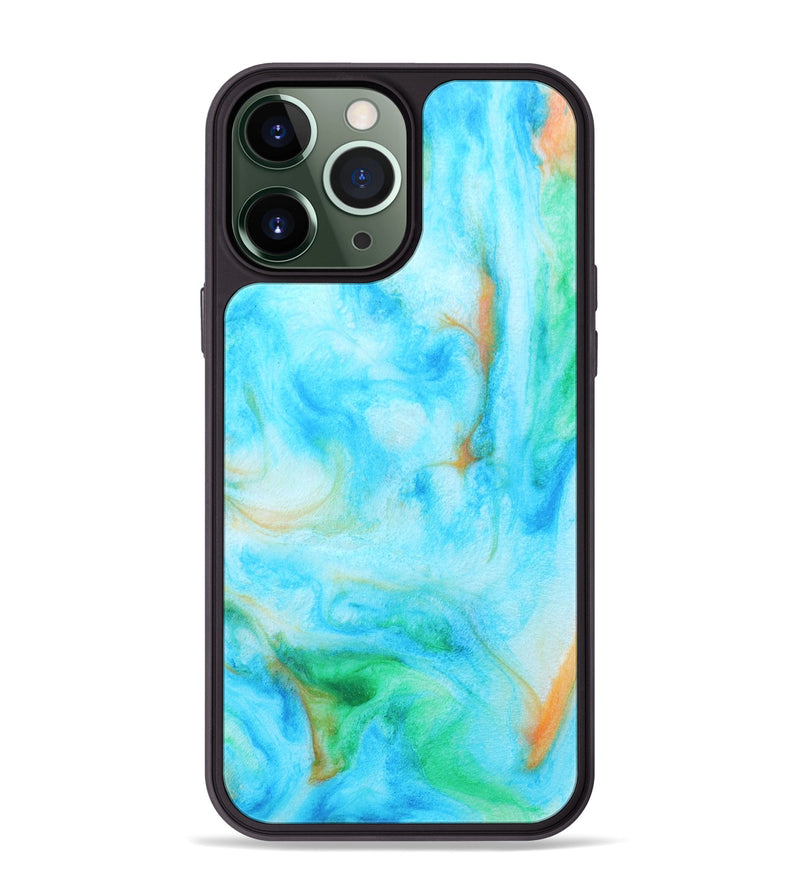 iPhone 13 Pro Max ResinArt Phone Case - Ann (Watercolor, 695692)