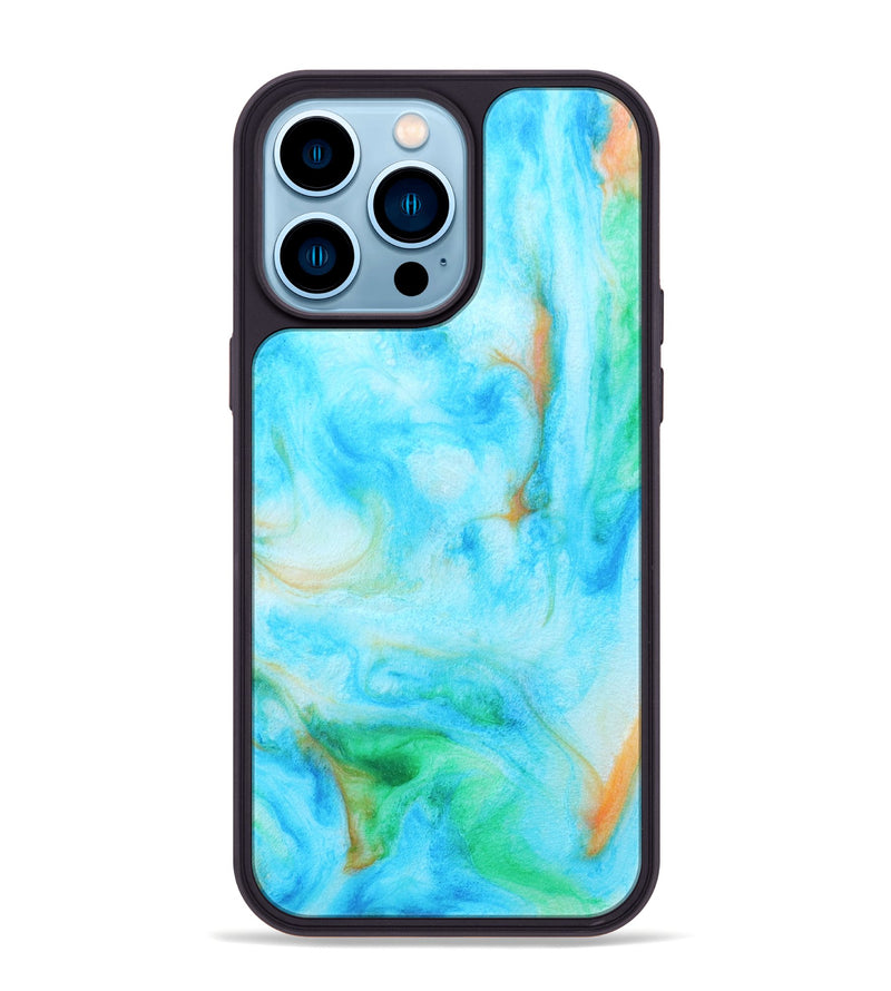iPhone 14 Pro Max ResinArt Phone Case - Ann (Watercolor, 695692)