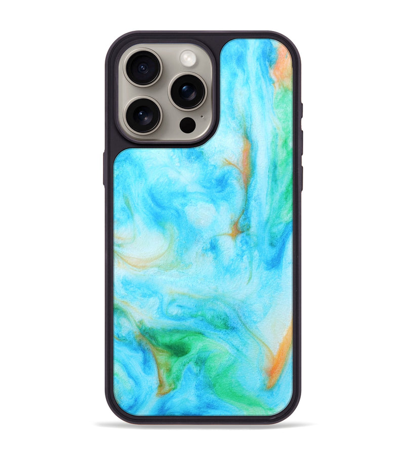 iPhone 15 Pro Max ResinArt Phone Case - Ann (Watercolor, 695692)