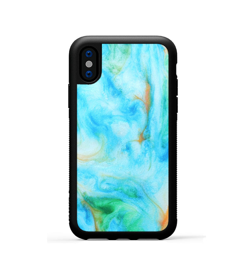 iPhone Xs ResinArt Phone Case - Ann (Watercolor, 695692)
