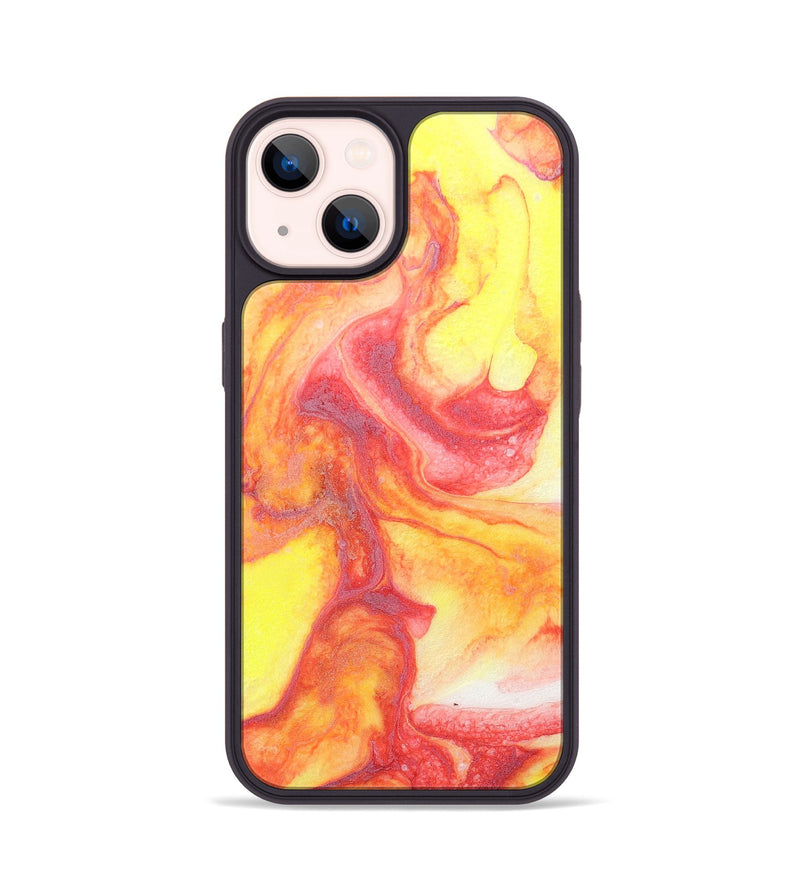 iPhone 14 ResinArt Phone Case - Rudy (Watercolor, 695695)