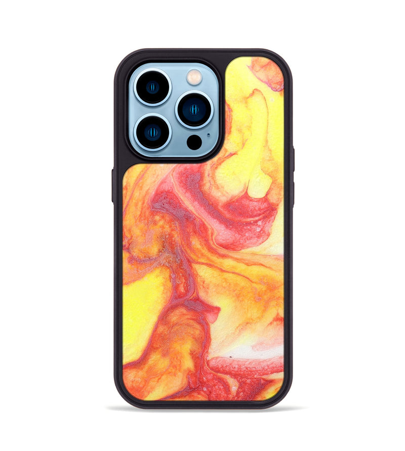 iPhone 14 Pro ResinArt Phone Case - Rudy (Watercolor, 695695)