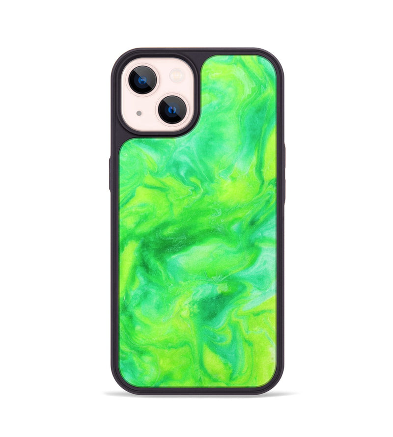 iPhone 14 ResinArt Phone Case - Melissa (Watercolor, 695699)