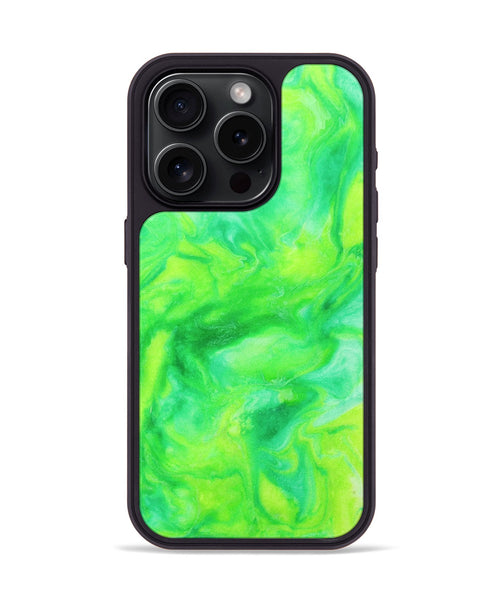 iPhone 15 Pro ResinArt Phone Case - Melissa (Watercolor, 695699)