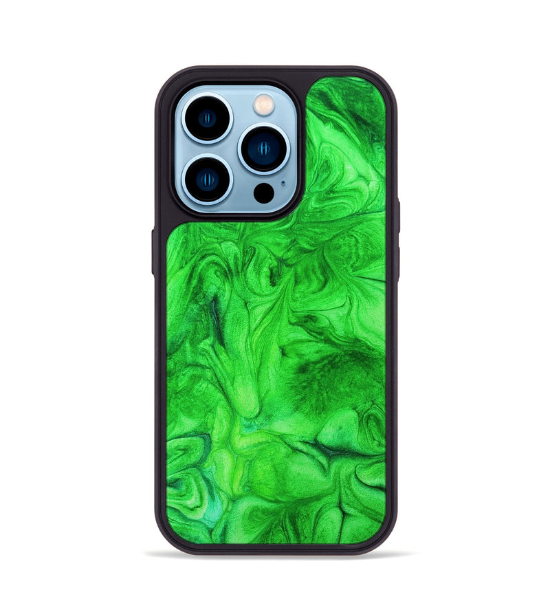 iPhone 14 Pro ResinArt Phone Case - Kerry (Watercolor, 695700)