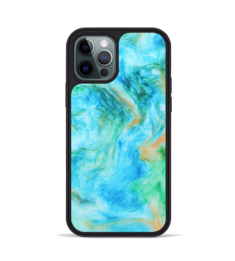 iPhone 12 Pro ResinArt Phone Case - Niko (Watercolor, 695702)