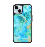 iPhone 15 ResinArt Phone Case - Niko (Watercolor, 695702)