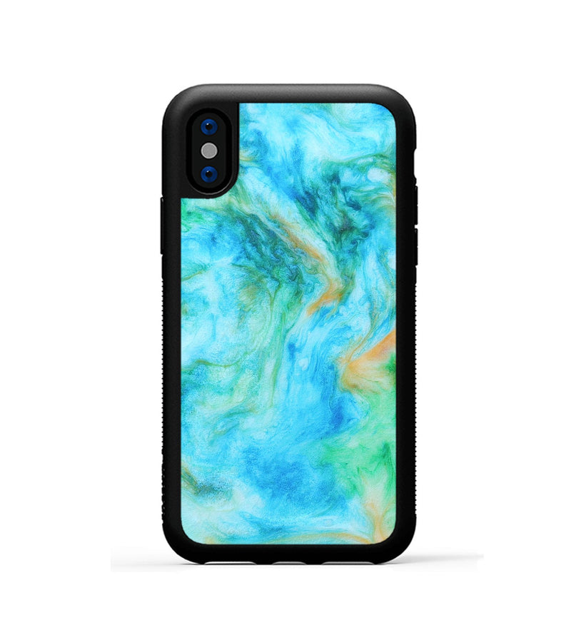 iPhone Xs ResinArt Phone Case - Niko (Watercolor, 695702)