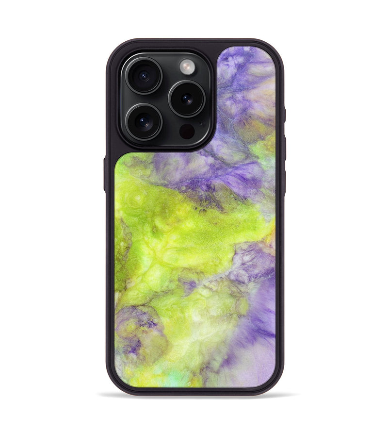 iPhone 15 Pro ResinArt Phone Case - Corey (Watercolor, 695706)