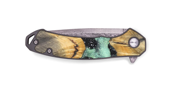 EDC Wood+Resin Pocket Knife - Kassandra (Cosmos, 695768)