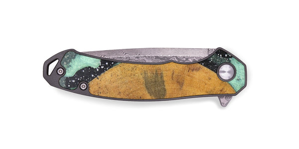 EDC Wood+Resin Pocket Knife - Kash (Cosmos, 695775)