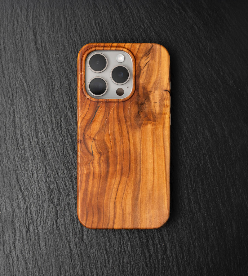 Carved Founders Edition Live Edge Case - iPhone 15 Pro (Sienna, 006)