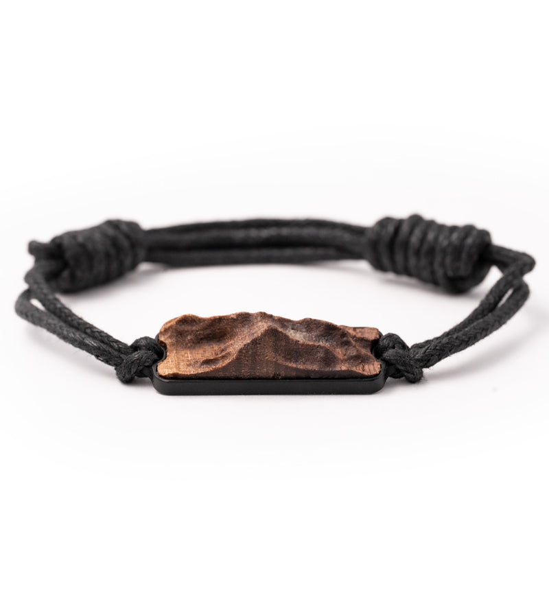 Mt Everest 3D Wood Bracelet Test