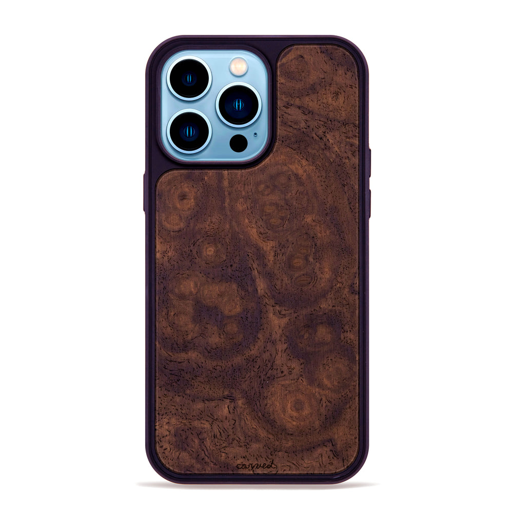 Walnut Burl Traveler Phone Case Walnut Burl Traveler Phone Case