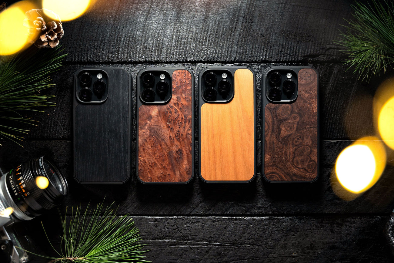 Carved Roots Traveler Case - Ebony Hero Image 1