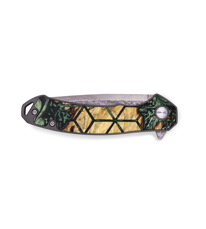 EDC Wood+Resin Pocket Knife - Hope (Pattern, 637194)