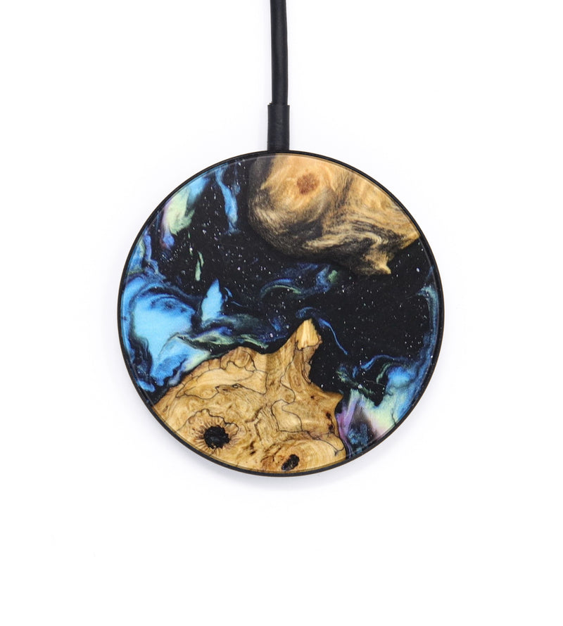 Circle Wood+Resin Wireless Charger - Drake (Aurora, 617441)
