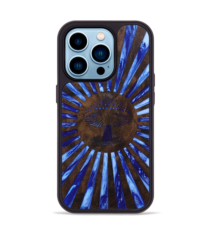 iPhone 14 Pro Wood+Resin Phone Case - Dawson (Retro, 636259)