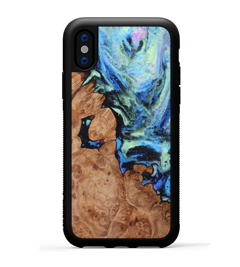 iPhone Xs Wood+Resin Phone Case - Diana (Aurora, 617715)
