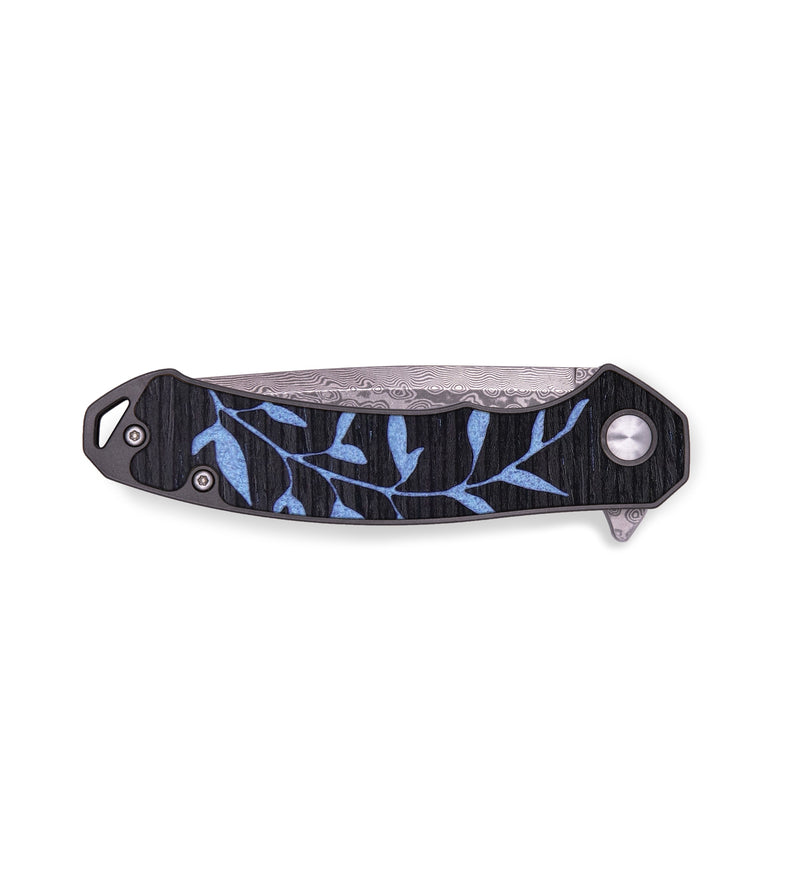 EDC Wood+Resin Pocket Knife - Delbert (Spring, 641816)
