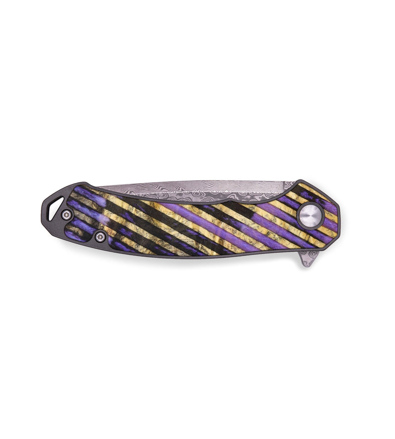 EDC Wood+Resin Pocket Knife - Alexandra (Pattern, 637592)