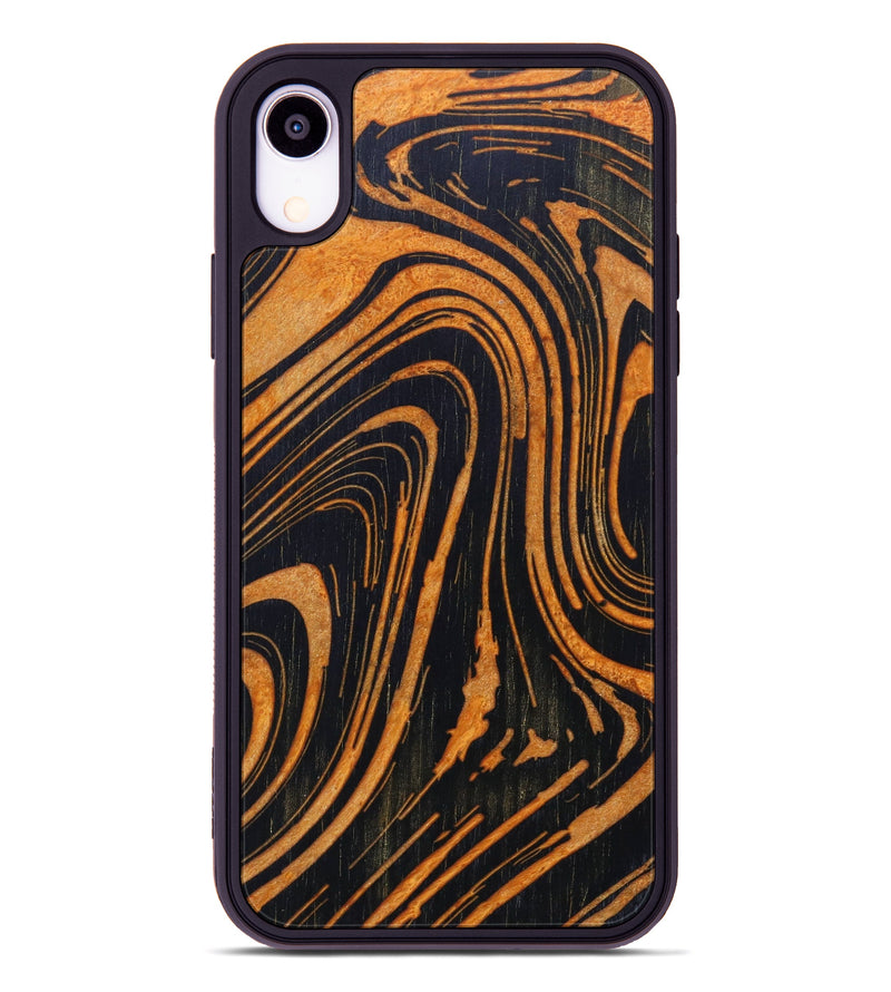 iPhone Xr Wood+Resin Phone Case - Josue (Lava, 624954)