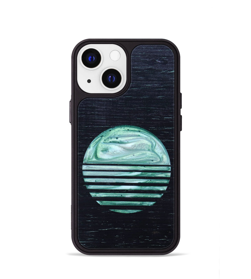 iPhone 13 mini Wood+Resin Phone Case - Sylvester (Retro, 634483)