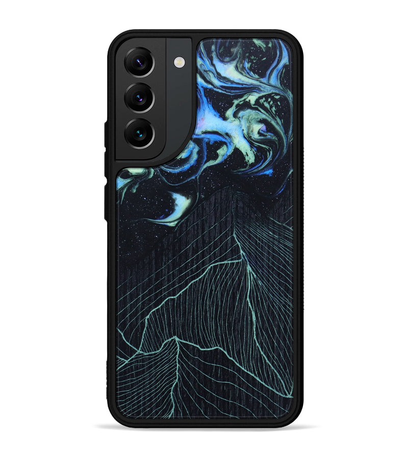 Galaxy S22 Plus Wood+Resin Phone Case - Elizabet (Aurora, 618567)