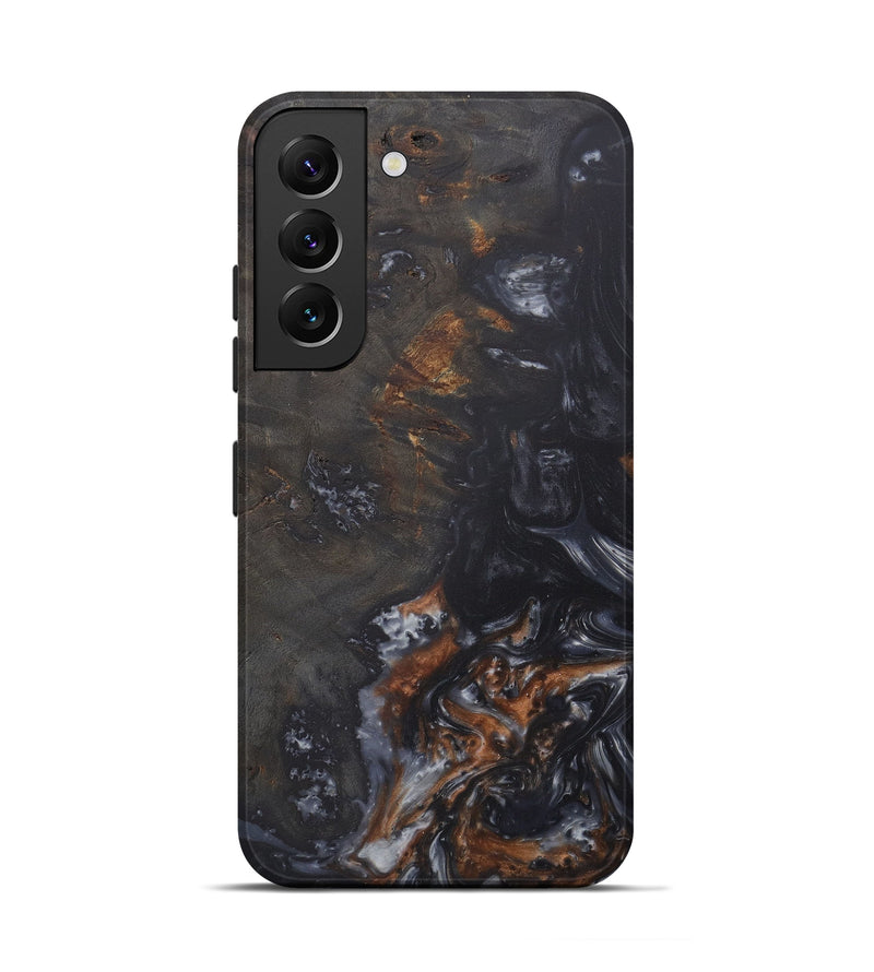 Galaxy S22 Wood+Resin Live Edge Phone Case - Nicoline (Metallic, 575476)