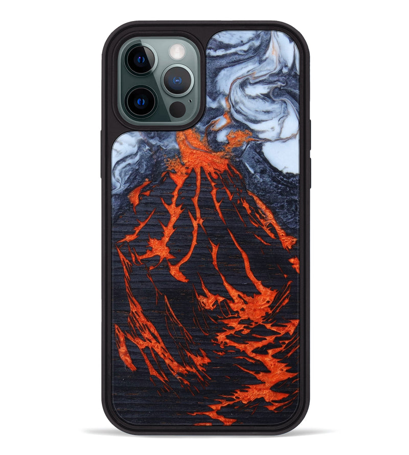 iPhone 12 Pro Wood+Resin Phone Case - Adison (Lava, 626313)