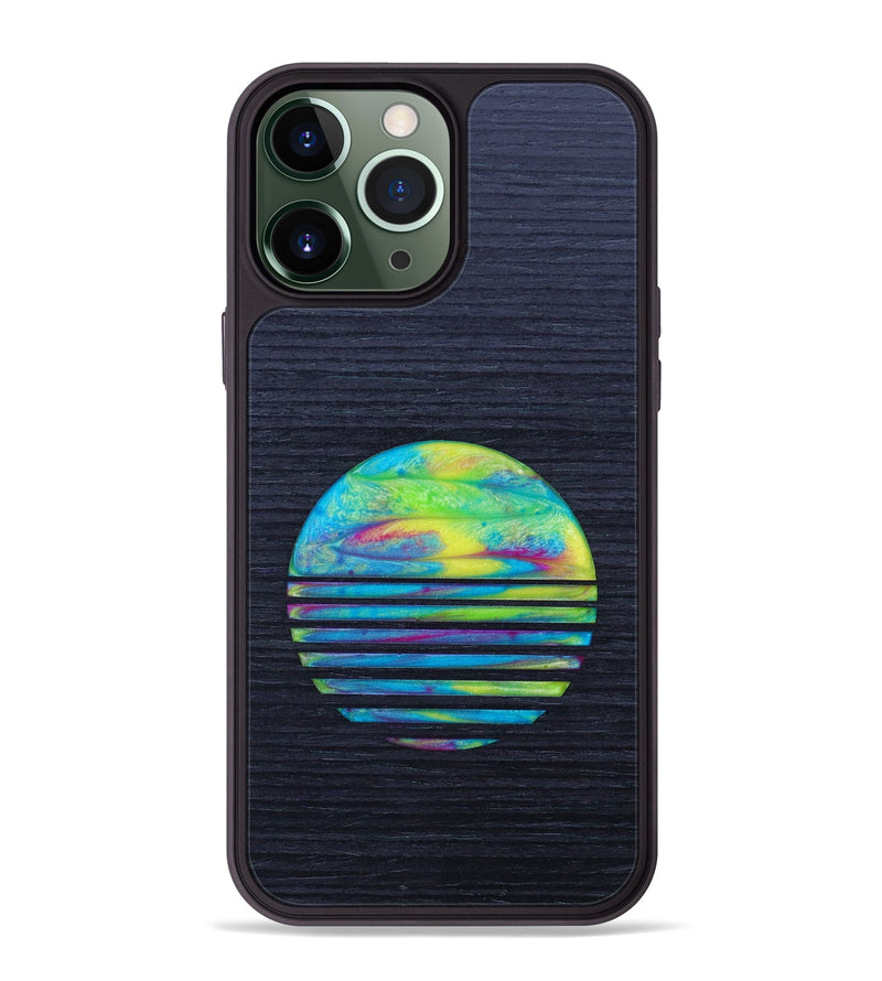 iPhone 13 Pro Max Wood+Resin Phone Case - Duryonna (Retro, 634188)