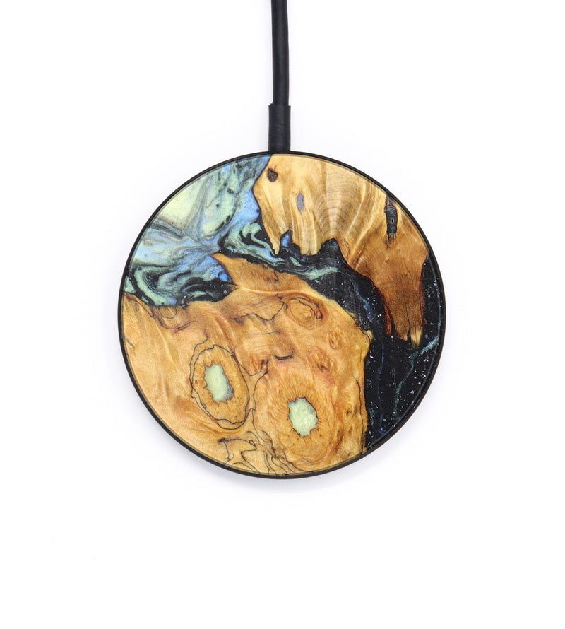 Circle Wood+Resin Wireless Charger - Harris (Aurora, 617444)