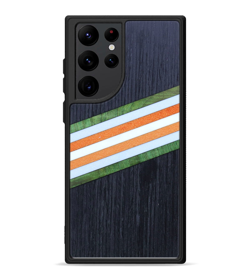 Galaxy S22 Ultra Wood+Resin Phone Case - Khadijah (Retro, 634445)