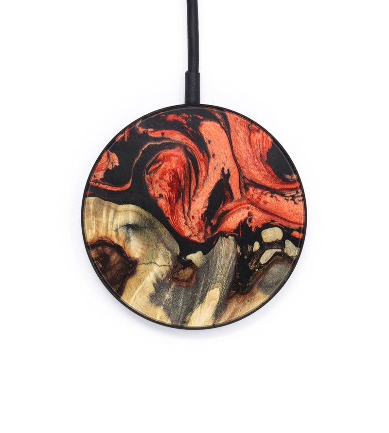 Circle Wood+Resin Wireless Charger - Arleth (Lava, 627887)