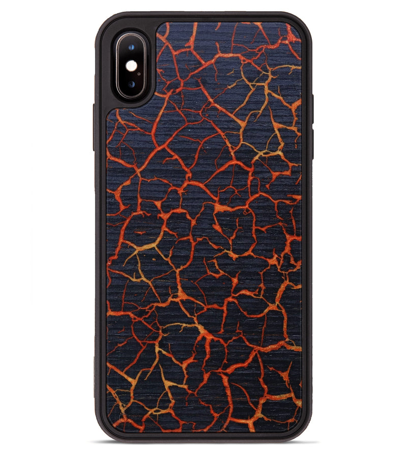 iPhone Xs Max Wood+Resin Phone Case - Turner (Lava, 626029)
