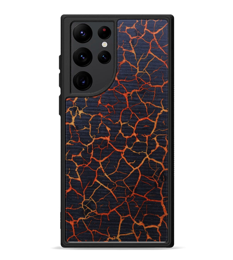 Galaxy S22 Ultra Wood+Resin Phone Case - Audrey (Lava, 626038)