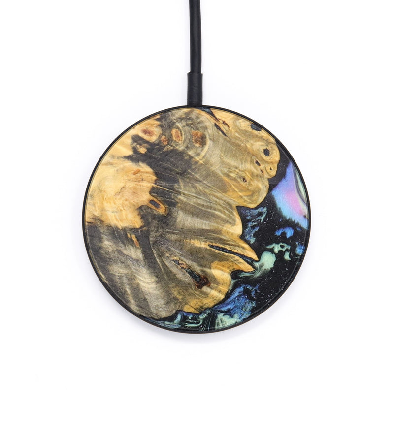 Circle Wood+Resin Wireless Charger - Konner (Aurora, 617409)