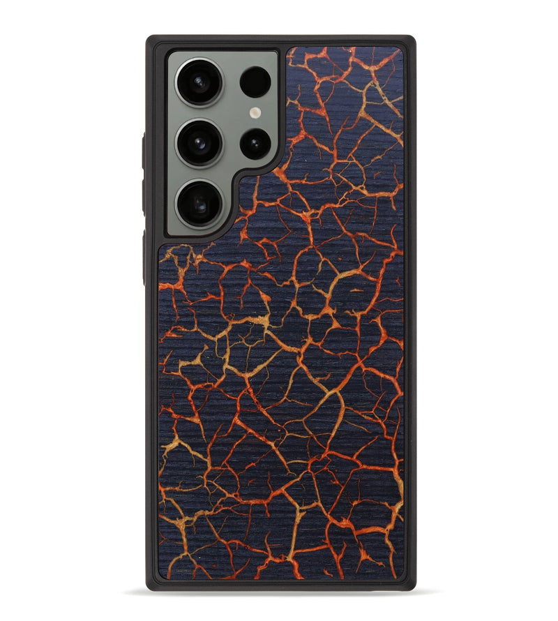 Galaxy S23 Ultra Wood+Resin Phone Case - Eliam (Lava, 627560)