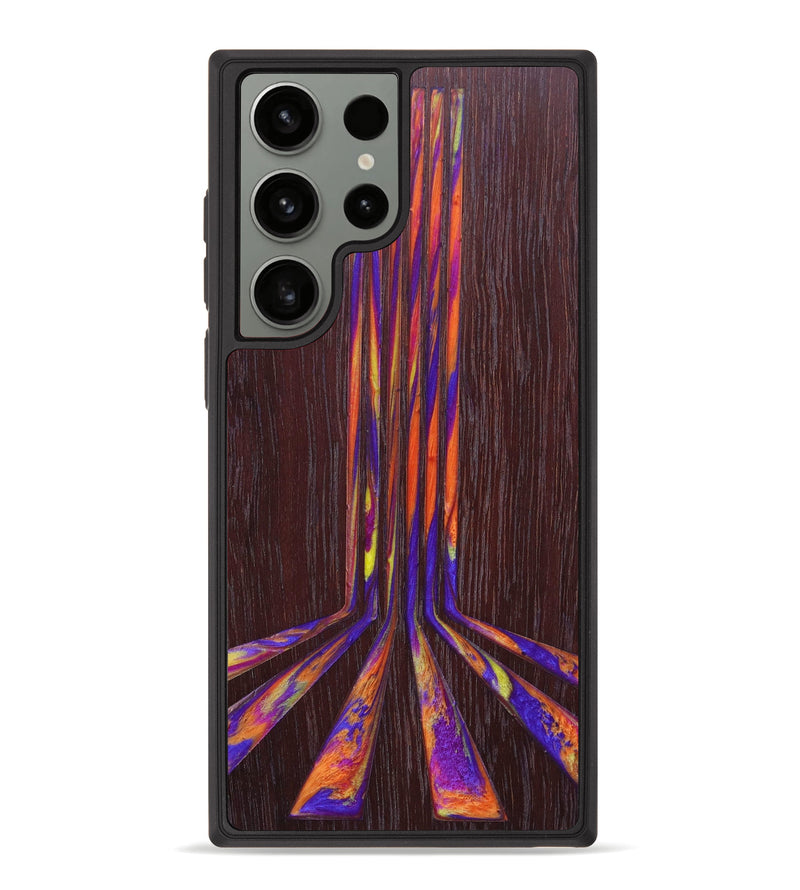 Galaxy S23 Ultra Wood+Resin Phone Case - Tara (Retro, 634479)