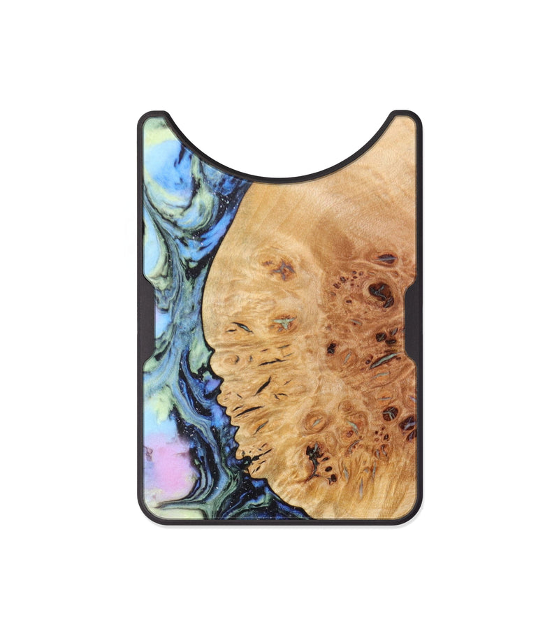 Alloy Wood+Resin Wallet - Alaya (Aurora, 617488)