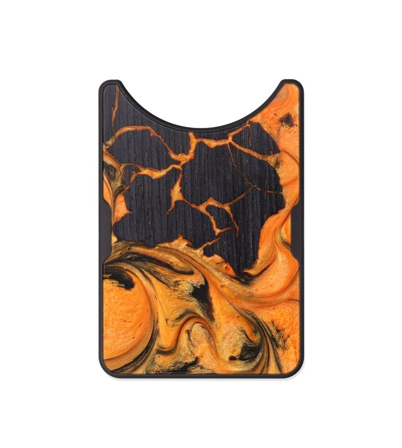 Alloy Wood+Resin Wallet - Aryana (Lava, 625162)