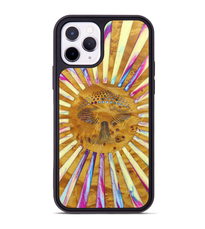 iPhone 11 Pro Wood+Resin Phone Case - Kobe (Retro, 636272)