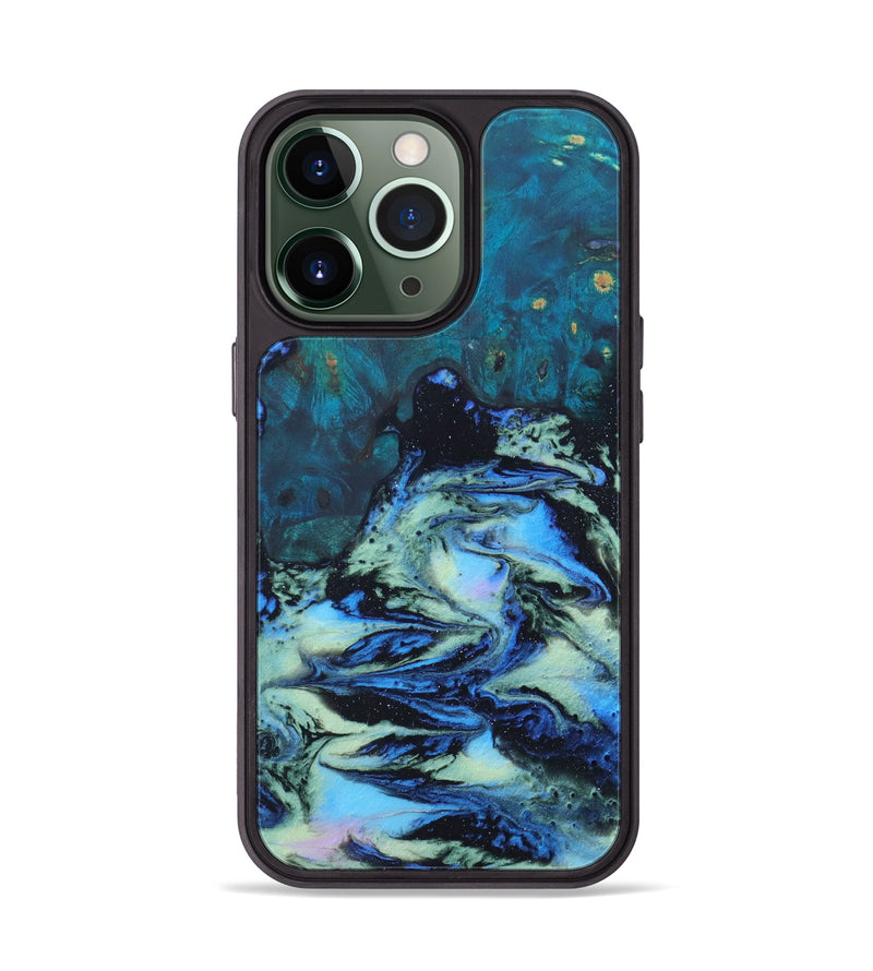 iPhone 13 Pro Wood+Resin Phone Case - Elvis (Aurora, 621274)