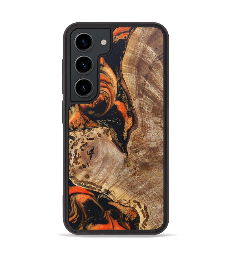 Galaxy S23 Wood+Resin Phone Case - Kenley (Lava, 624924)
