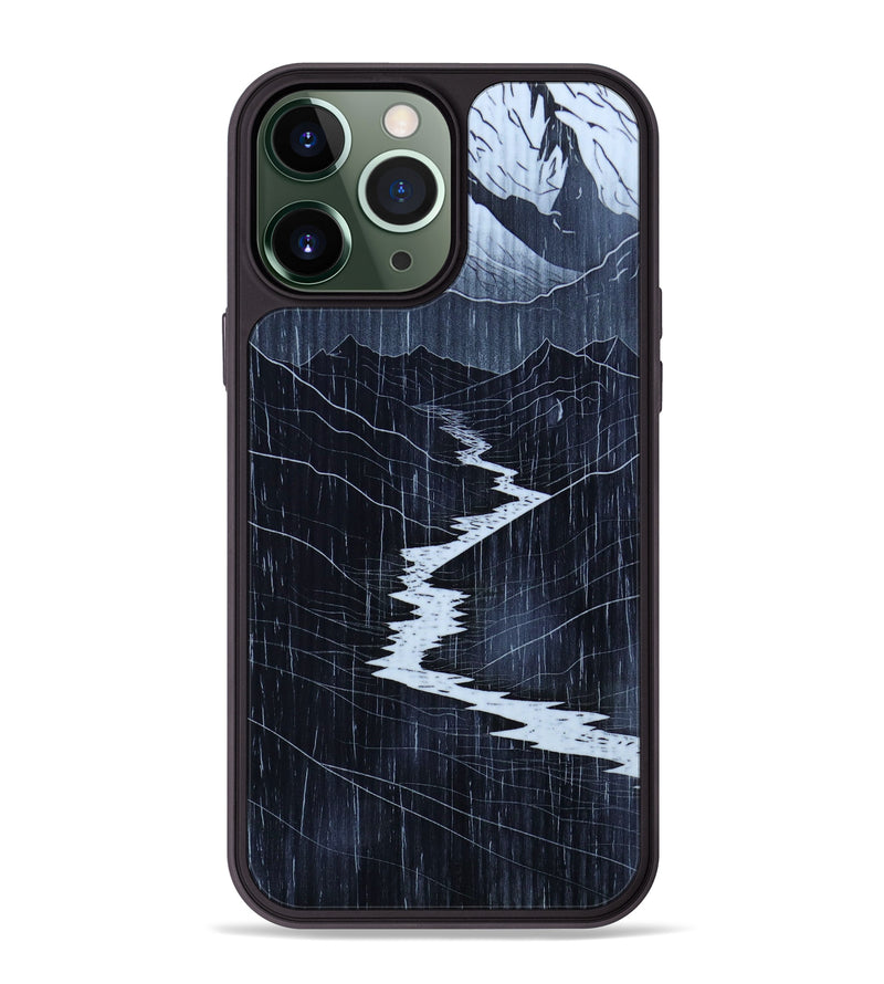 iPhone 13 Pro Max Wood+Resin Phone Case - Brock (MNTNS, 645404)