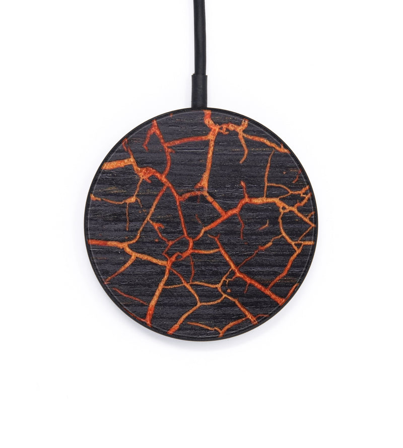 Circle Wood+Resin Wireless Charger - Chester (Lava, 627035)